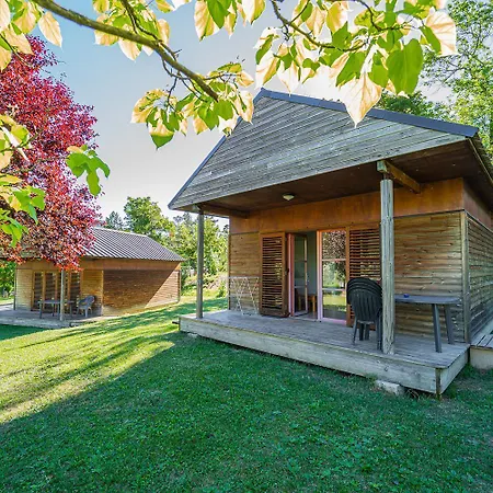 Gite Chalet 4 Pers. - Camping Les Berges Du Bramont Saint-Bauzile (Lozere)